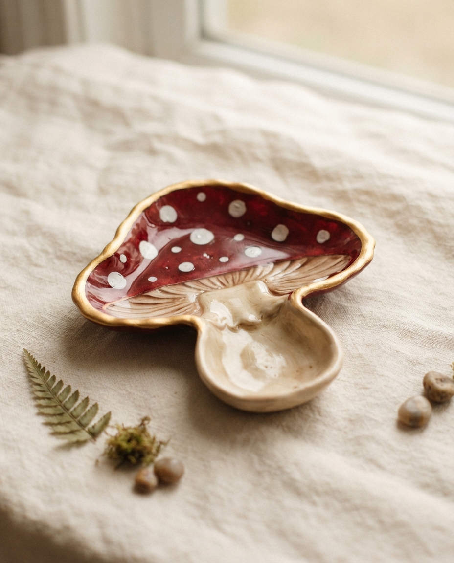 Mushroom Trinket Dish
